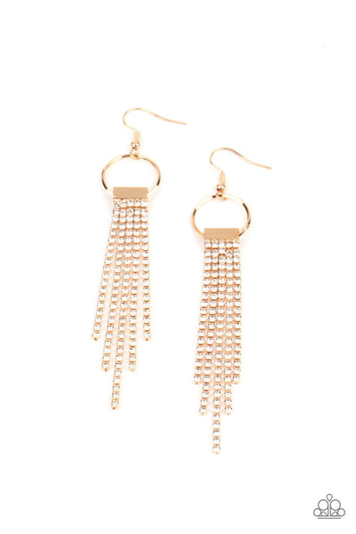 Tapered Twinkle - Gold – Bling By Christina